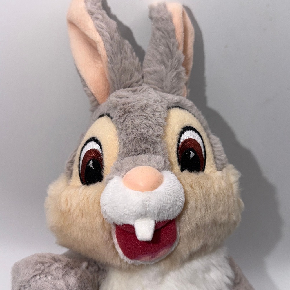 Disney 12" Thumper Plush Bambi Rabbit Disney Parks Original Classic Nursery Toy - Picture 2 of 7